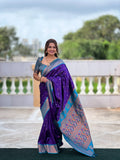 soft paithani silk saree
