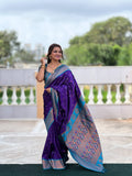 soft paithani silk saree