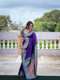 soft paithani silk saree
