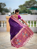 Soft banarasi silk saree