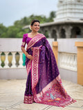 Soft banarasi silk saree