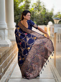 soft banarasi silk saree