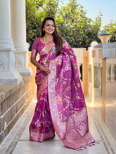 soft banarasi silk saree