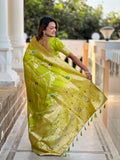 soft banarasi silk saree