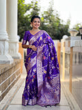soft banarasi silk saree