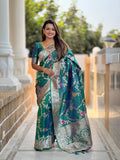 soft banarsi silk saree