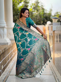 soft banarsi silk saree