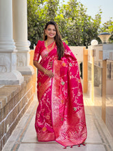 soft banarasi silk saree