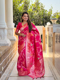 soft banarasi silk saree
