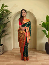 Soft premium paithani silk saree