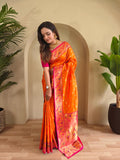 Soft premium paithani silk saree