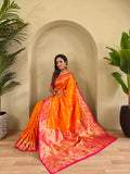 Soft premium paithani silk saree