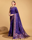 soft silk jacquard work saree