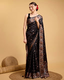 soft silk jacquard work saree