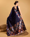 soft silk jacquard work saree