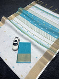 Soft linen saree