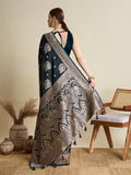 soft silk zari design  saree
