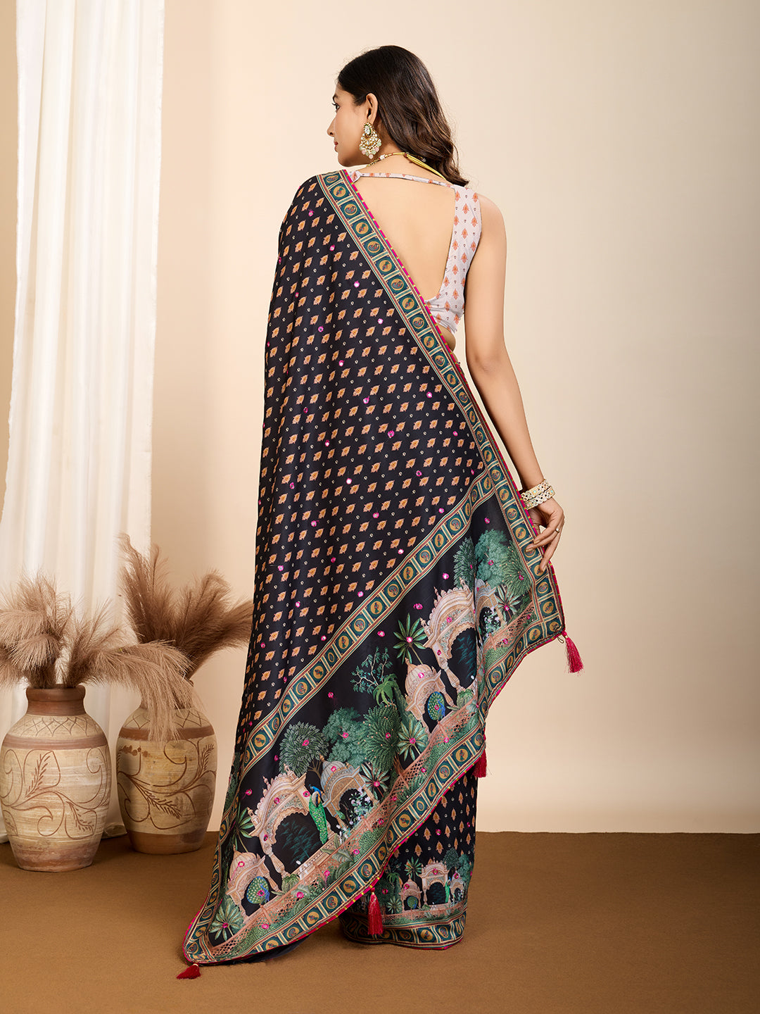 Traditional cotton saree
