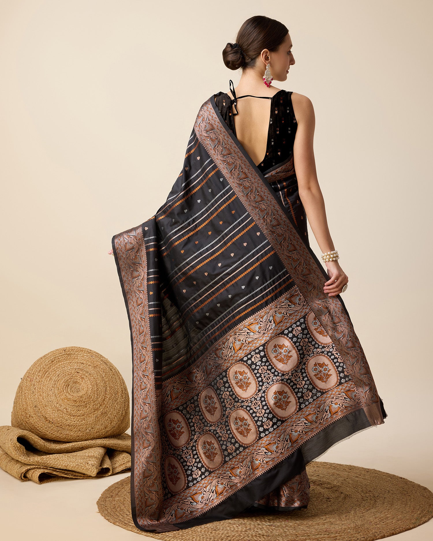 Jaquard cotton saree