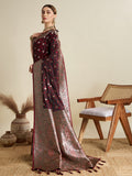 soft silk zari design  saree