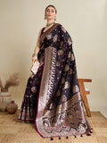 soft silk zari design  saree