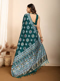 Maslin silk dola saree