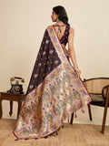 soft silk paithani design  saree