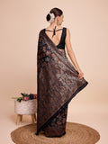 soft silk zari work saree