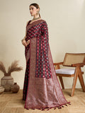 Soft silk zari design  saree