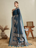 Soft silk zari design  saree