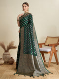Soft silk zari design  saree