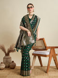 Soft silk zari design  saree