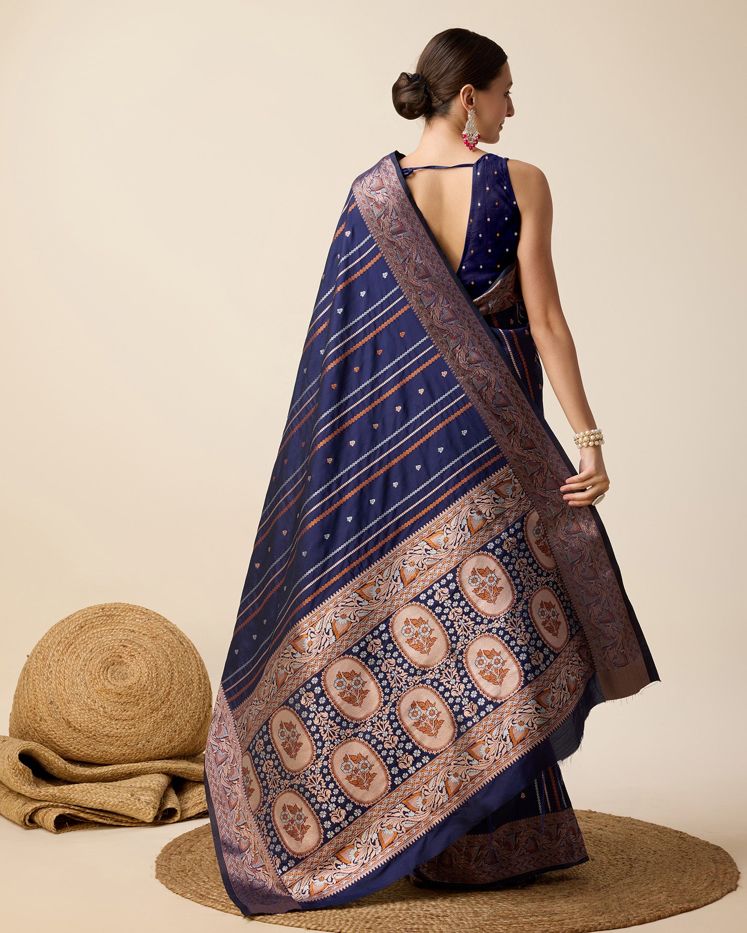 Jaquard cotton saree