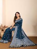 Maslin silk dola saree