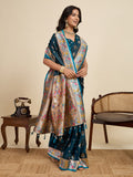 soft silk paithani design  saree