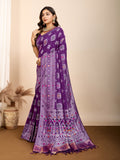 Maslin silk dola saree