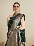 soft silk zari design  saree