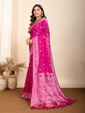 Maslin silk dola saree