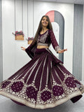 New ocean designer lahenga choli