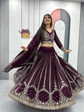 New ocean designer lahenga choli