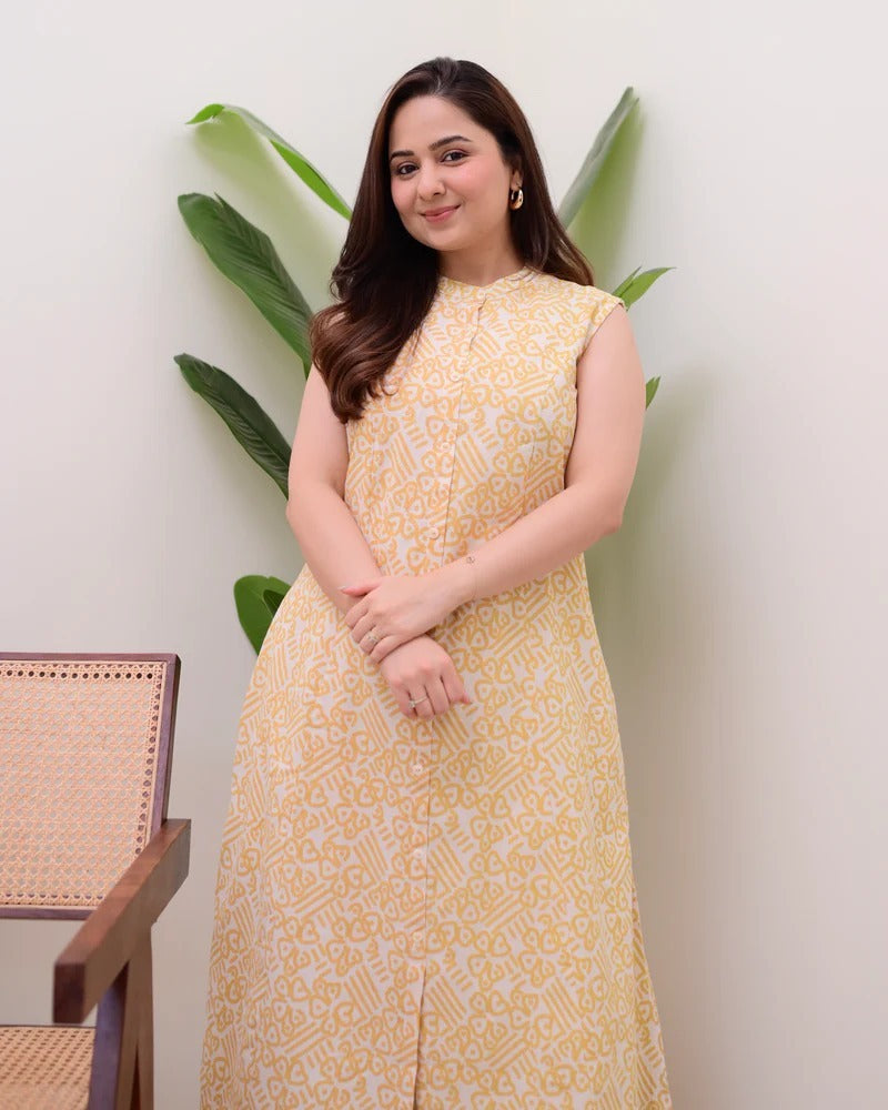 Premium cotton printed dresses
