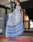 Premium soft linen saree