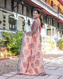 Premium soft linen saree