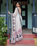 Premium soft linen saree