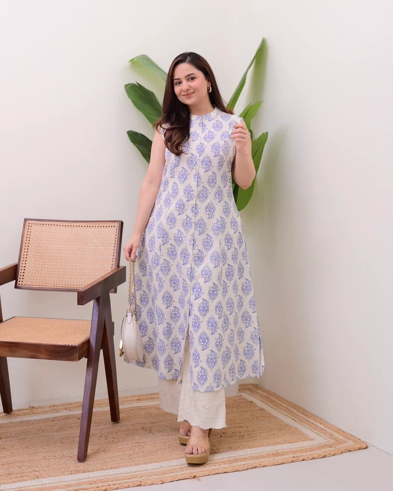 Premium cotton printed dresses