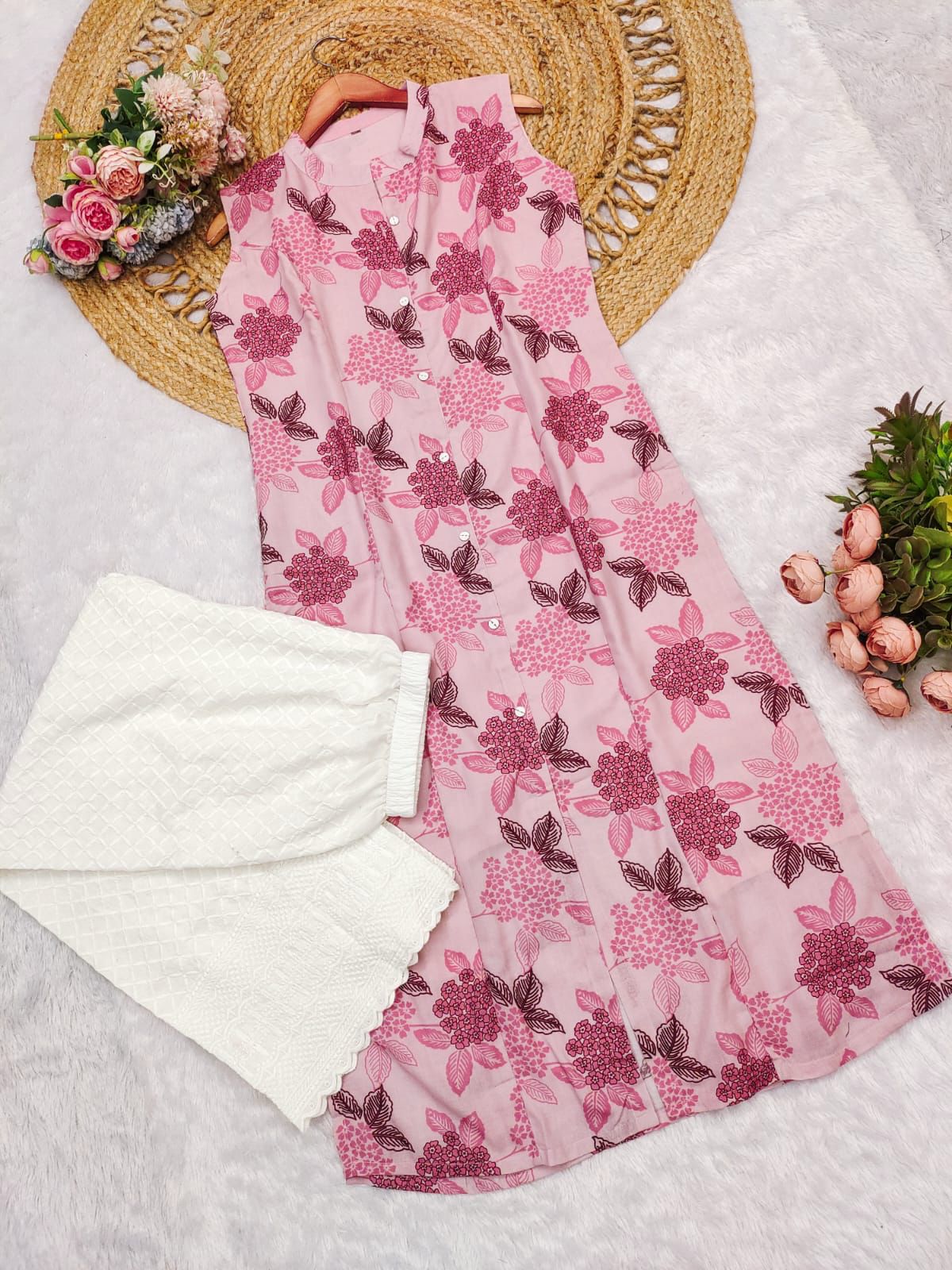 Premium cotton printed dresses