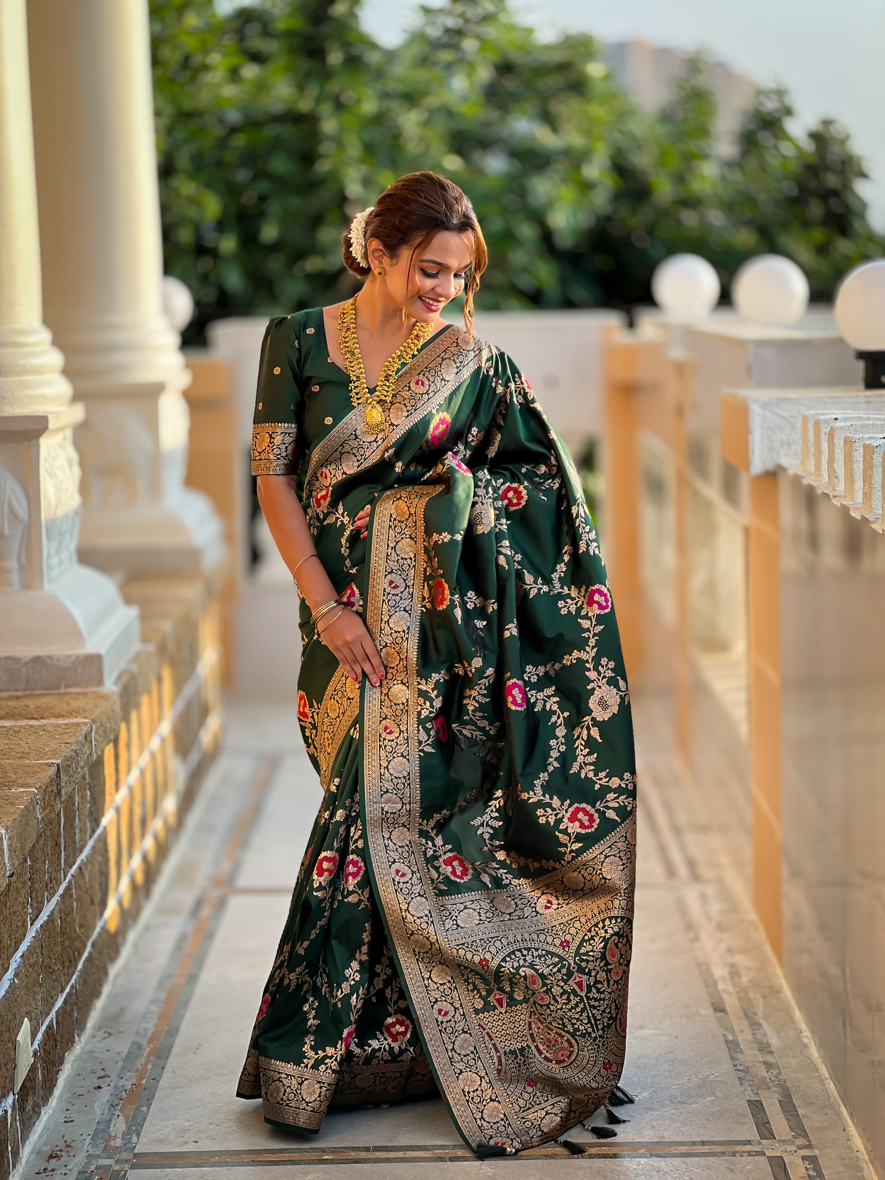 soft banarasi silk