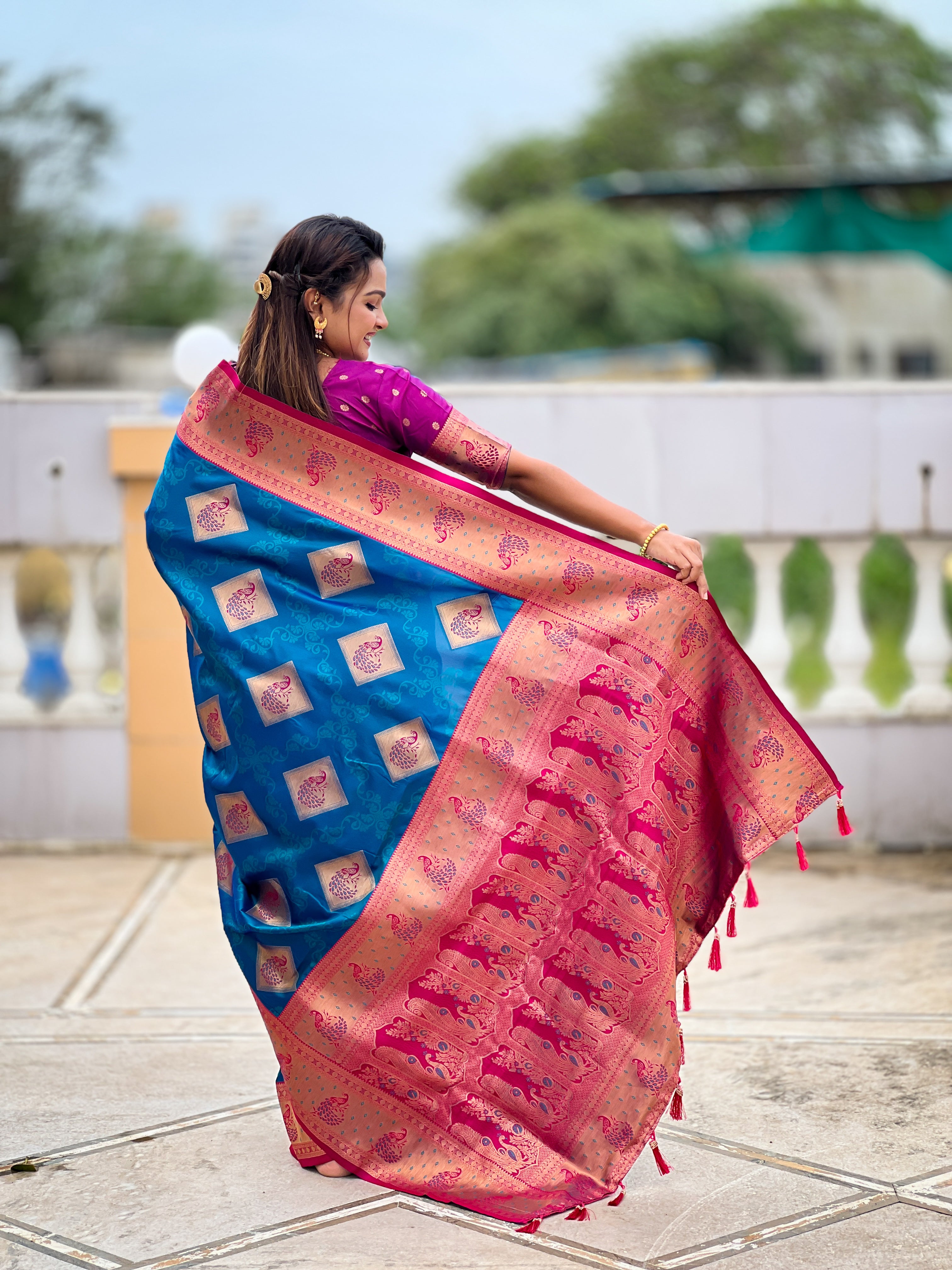 soft banarasi silk