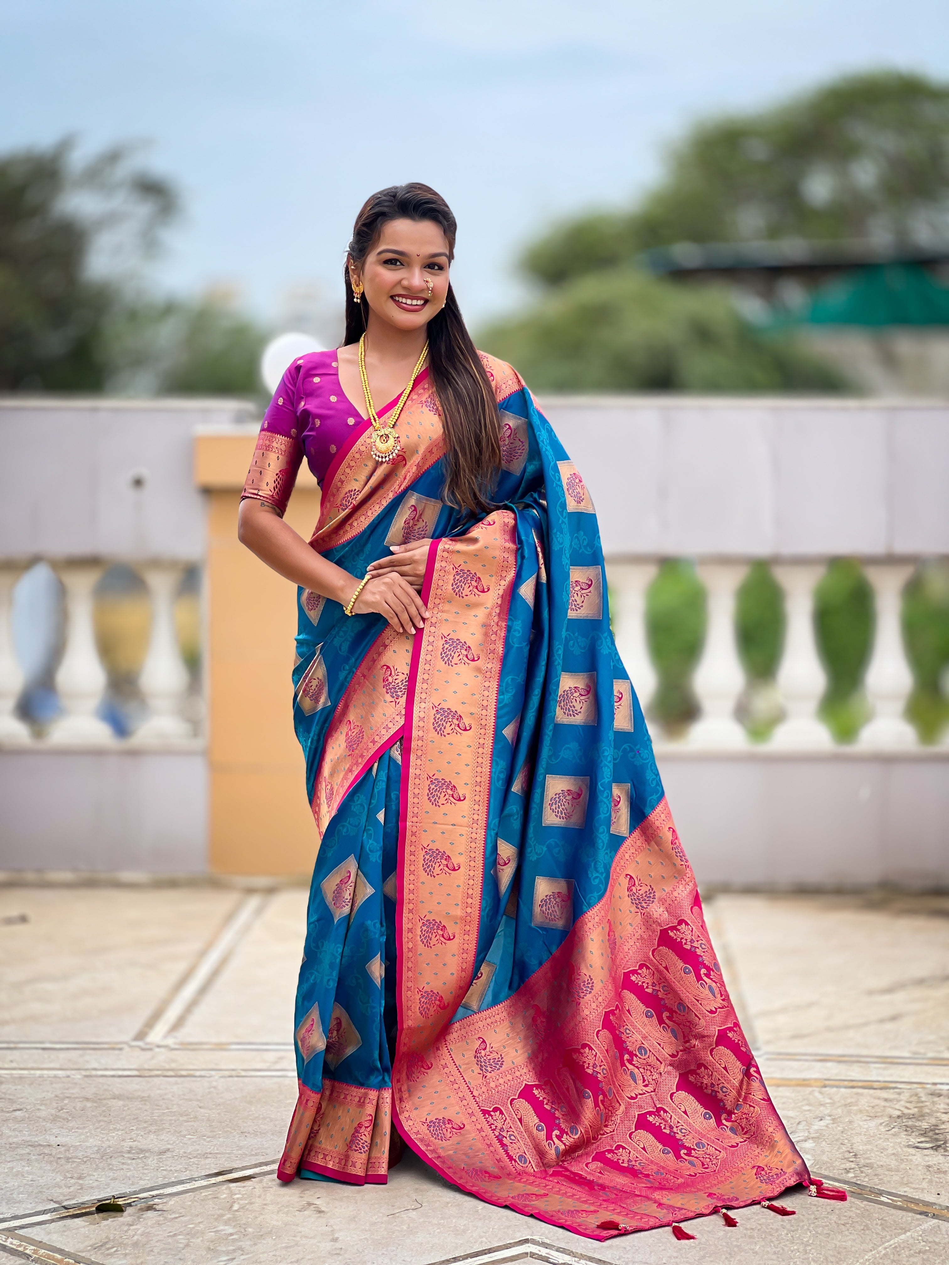 soft banarasi silk