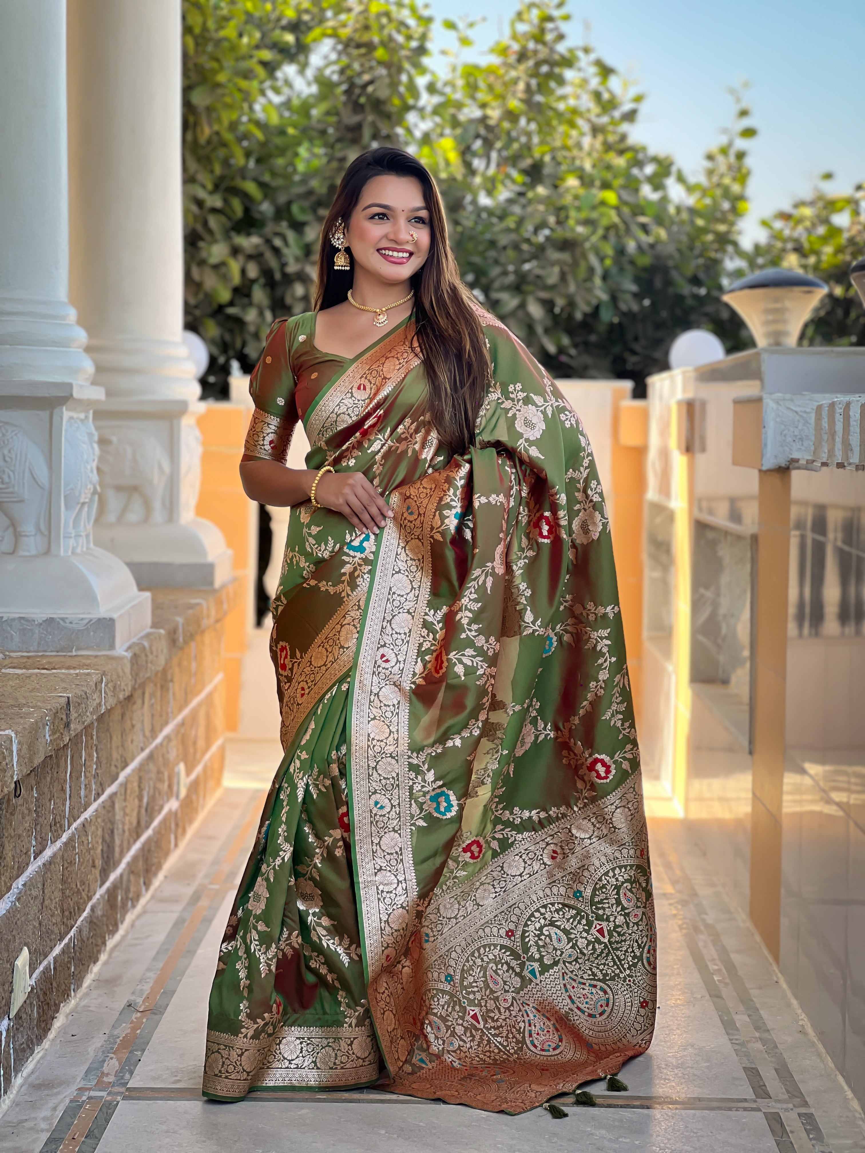 soft banarasi silk